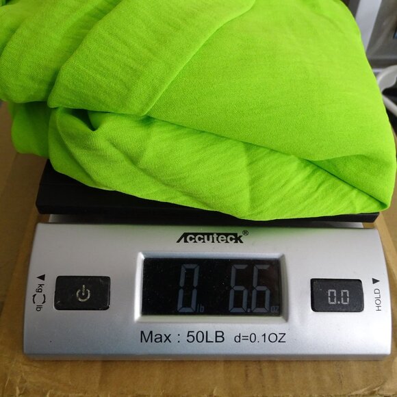 Cato Lime Neon Green Twist Front V-neck Top Womens Size L Polyester Short Sleeve - Picture 10 of 10